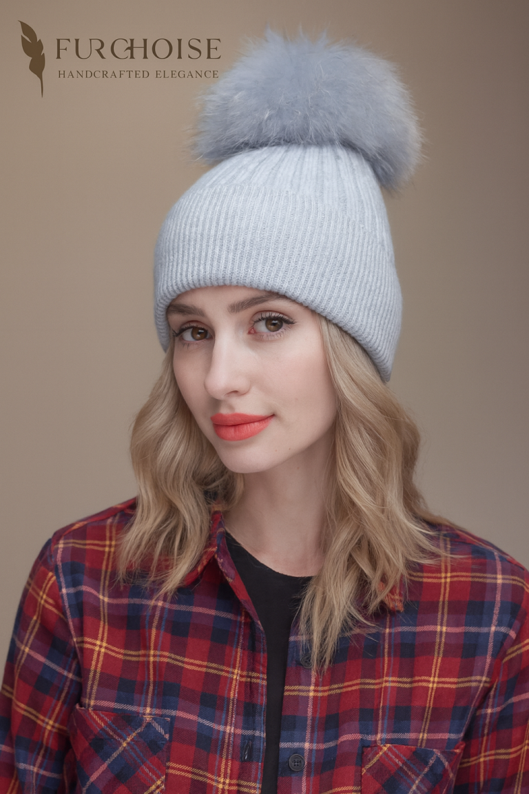 Women's Beige Real Fox Fur Vest | Custom Made 15 grey fox fur pom pom hat, women's grey fur beanie, real fur pom pom hat, angora wool beanie, light grey fur pom beanie, silver fox fur pom hat, designer fur pom hat, women's winter hat fur pom, luxury wool hat, SAGA certified fur hat, real fur bobble hat, custom fit beanie, angora blend hat, women's light grey hat with real fur pom, handcrafted grey angora beanie with fox fur, buy SAGA certified grey fur hat online, soft angora wool beanie for women, custom made luxury winter hat, light grey fur pom pom hat for sale, best real fur pom winter hats for women, designer light grey beanie with fur bobble, what is the softest wool beanie, Pompom hat, bobble hat, winter accessories, headwear, knitted cap, cold weather, après-ski, natural fur, fluffy pom, Scandinavian craftsmanship, premium knitwear, thermal, statement hat, ethically sourced, softest knit, Angora hair, women's fur hat USA, angora beanie Europe, buy luxury beanie Boston, designer hat Aspen, custom knit hat EU