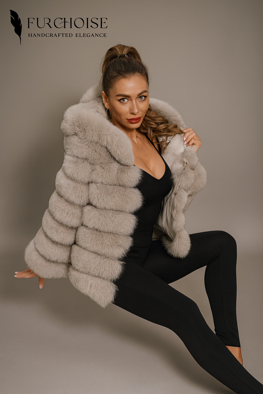 Silver Fox Fur Jacket with Hood, Women's Real Fur Hooded Coat, Short Fox Fur Bomber, Grey Fur Jacket, Luxury Winter Coat Women, SAGA Fox Fur Hoodie, Genuine Fur Parka Short, Tiered Fox Fur Coat, Custom made silver grey fox fur jacket, Warmest winter jacket for women real fur, Ladies hooded fur bomber zipper, Fluffy grey fur coat with hood, horizontal paneling, thermal insulation, full pelt, oversized hood, après-ski wear, satin lining, handcrafted outerwear, Real fox fur coat women silver, hooded winter jacket luxury, short grey fur coat zipper Silver Fox Fur Jacket with Hood, Women's Real Fur Hooded Coat, Short Fox Fur Bomber, Grey Fur Jacket, Luxury Winter Coat Women, SAGA Fox Fur Hoodie, Genuine Fur Parka Short, Tiered Fox Fur Coat, Custom made silver grey fox fur jacket, Warmest winter jacket for women real fur, Ladies hooded fur bomber zipper, Fluffy grey fur coat with hood, horizontal paneling, thermal insulation, full pelt, oversized hood, après-ski wear, satin lining, handcrafted outerwear, Real fox fur coat women silver, hooded winter jacket luxury, short grey fur coat zipper